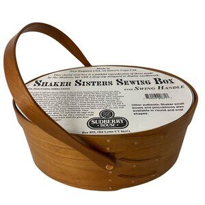 Shaker Sisters Cherry Sewing Box Swing Handle By Sudberry House Cape Cod